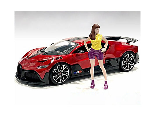 "Girls Night Out" Cara Figurine for 1/24 Scale Models by American Diorama free shipping USA - Rapid Vehicles