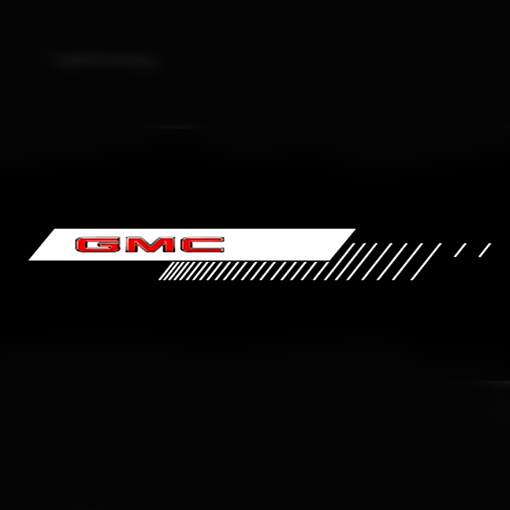 GMC Sierra Premium Side Wing Mirror Puddle Lights Various Designs 2015-2026