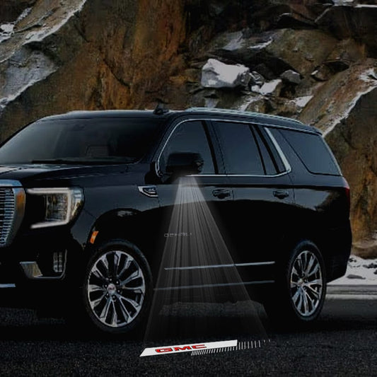 GMC Yukon Premium Side Wing Mirror Puddle Lights Various Designs 2015-2026