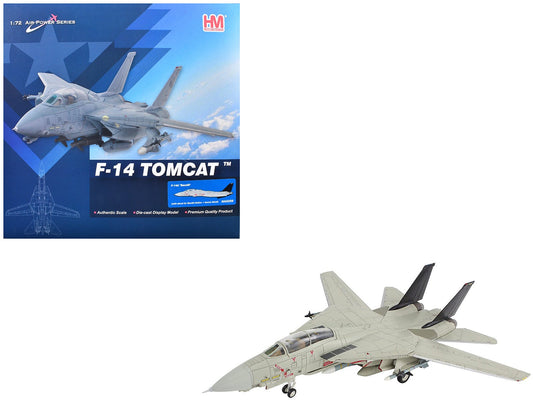 Grumman F - 14A Tomcat Fighter Aircraft "Bandit Rogue Nation" United States Navy "Air Power Series" 1/72 Diecast Model by Hobby Master free shipping USA - Rapid Vehicles