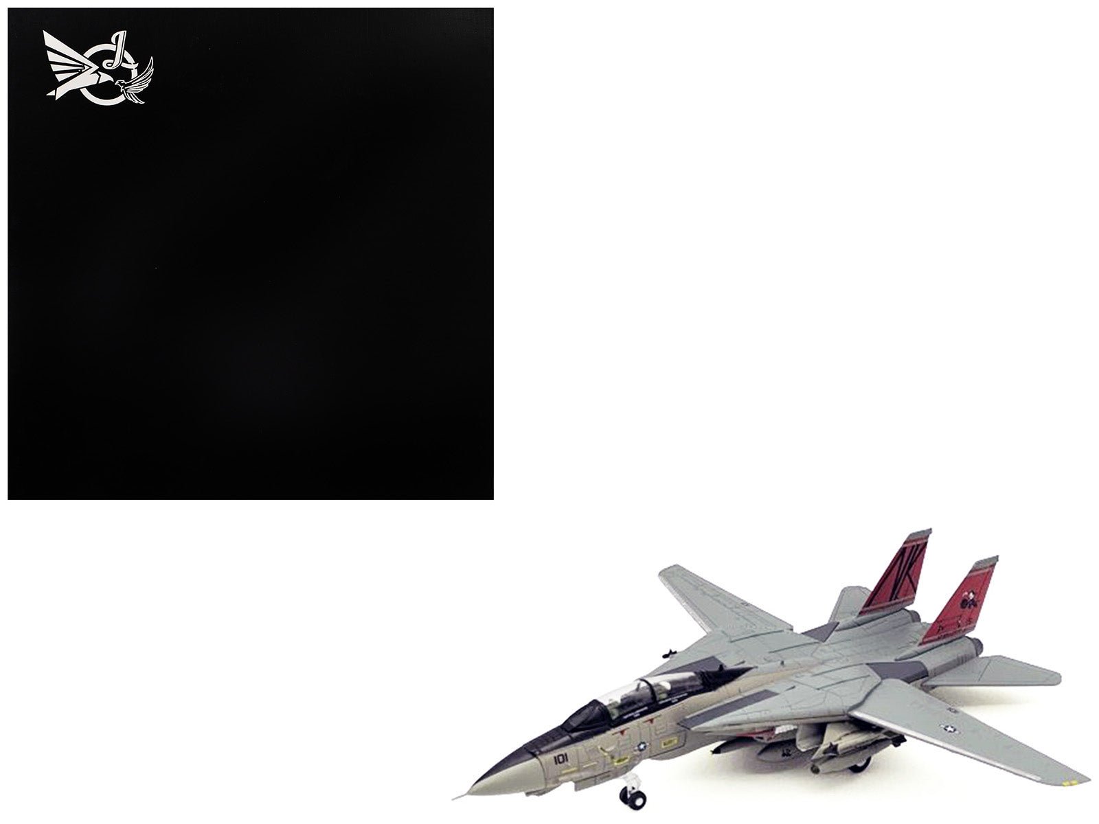 Grumman F - 14D Tomcat Aircraft "VF - 31 Tomcatters USS John C. Stennis" (2003) United States Navy 1/100 Diecast Model Airplane free shipping USA - Rapid Vehicles