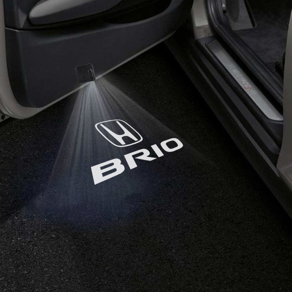 Honda Brio Door Stick On Puddle Lights Various Designs 2011-2026