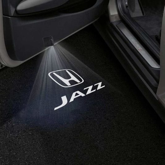 Honda Fit/Jazz 1st/2nd/3rd/4th Gen Door Stick On Puddle Lights Various Designs 2001–2026