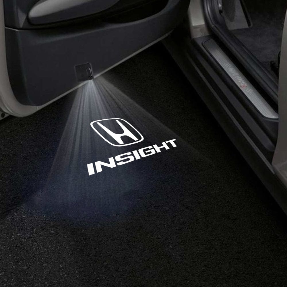 Honda Insight 3rd gen ZE4 Door Stick On Puddle Lights Various Designs 2019–2022