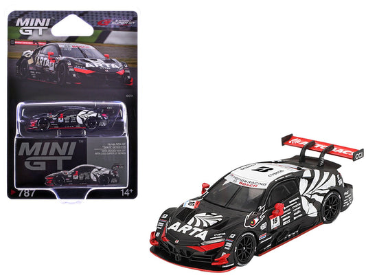 Honda NSX - GT "Type S" GT500 16 Nirei Fukuzumi - Hiroki Otsu "ARTA" "Super GT Series" (2023) Limited Edition 1/64 Diecast Model Car by Mini GT free shipping USA - Rapid Vehicles