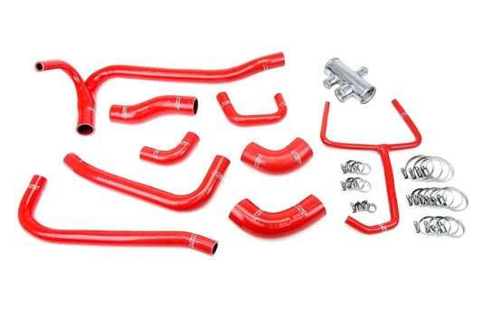 HPS Performance HPS Silicone Radiator Coolant Hose Kit Ford 2007-2014 Mustang GT500 5.4L 5.8L Supercharged, 57-2069 - Rapid Vehicles