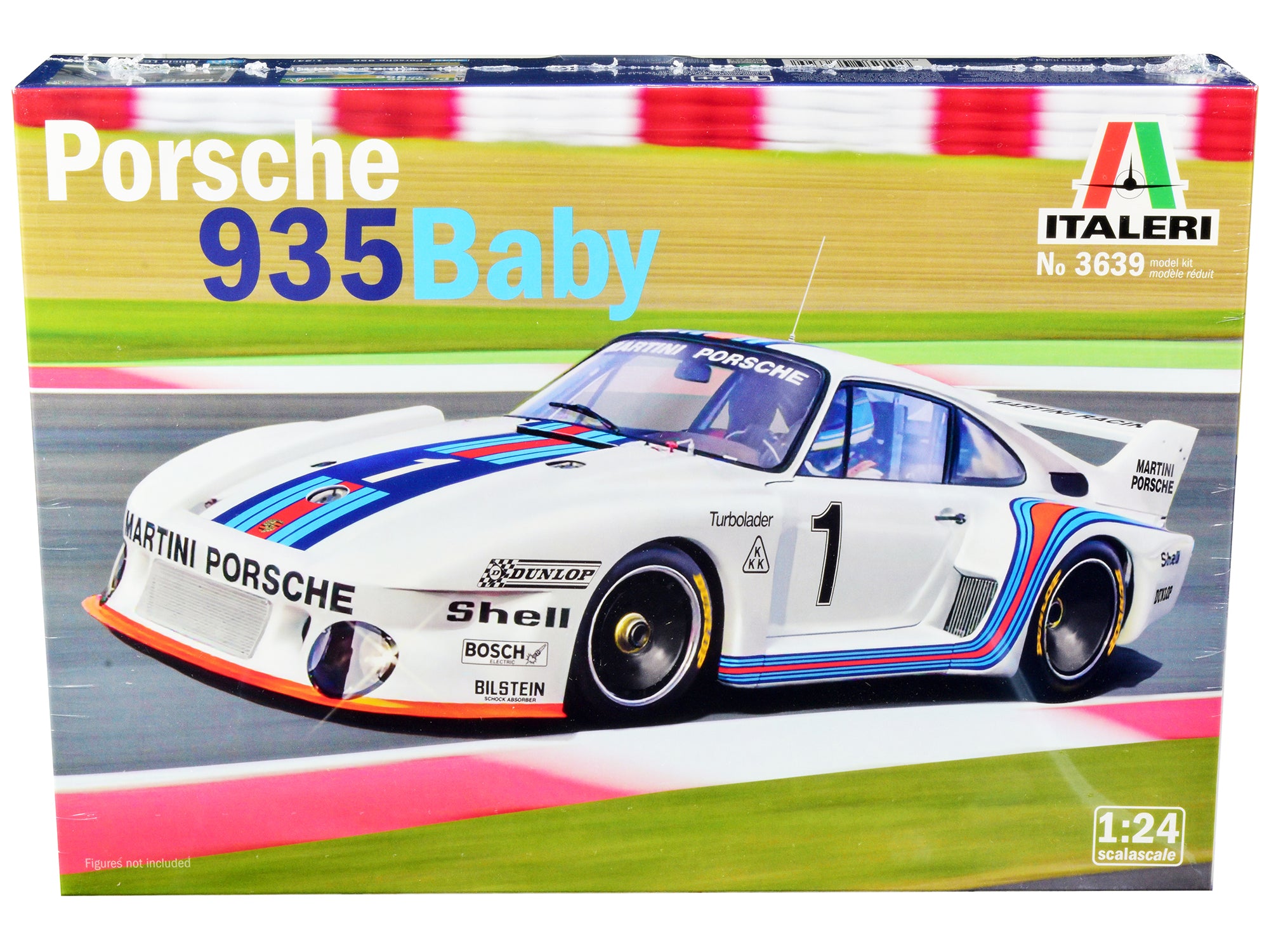 Skill 3 Model Kit Porsche 935 Baby 1/24 Scale Model by Italeri free shipping USA