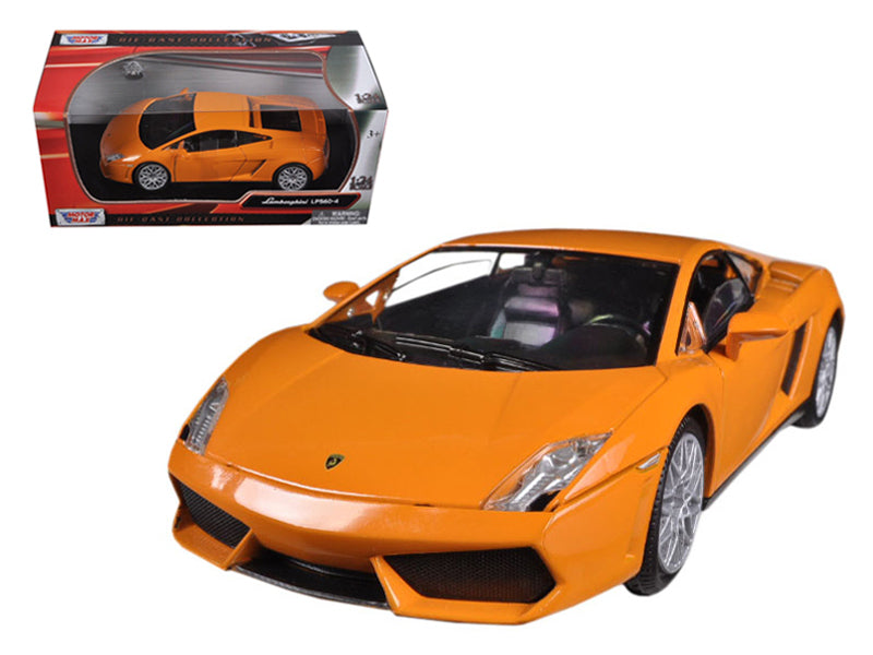 Lamborghini Gallardo LP-560-4 Orange 1/24 Diecast Model Car by - Premium  from Rapidvehicles - Just $48.59! Shop now at Rapidvehicles