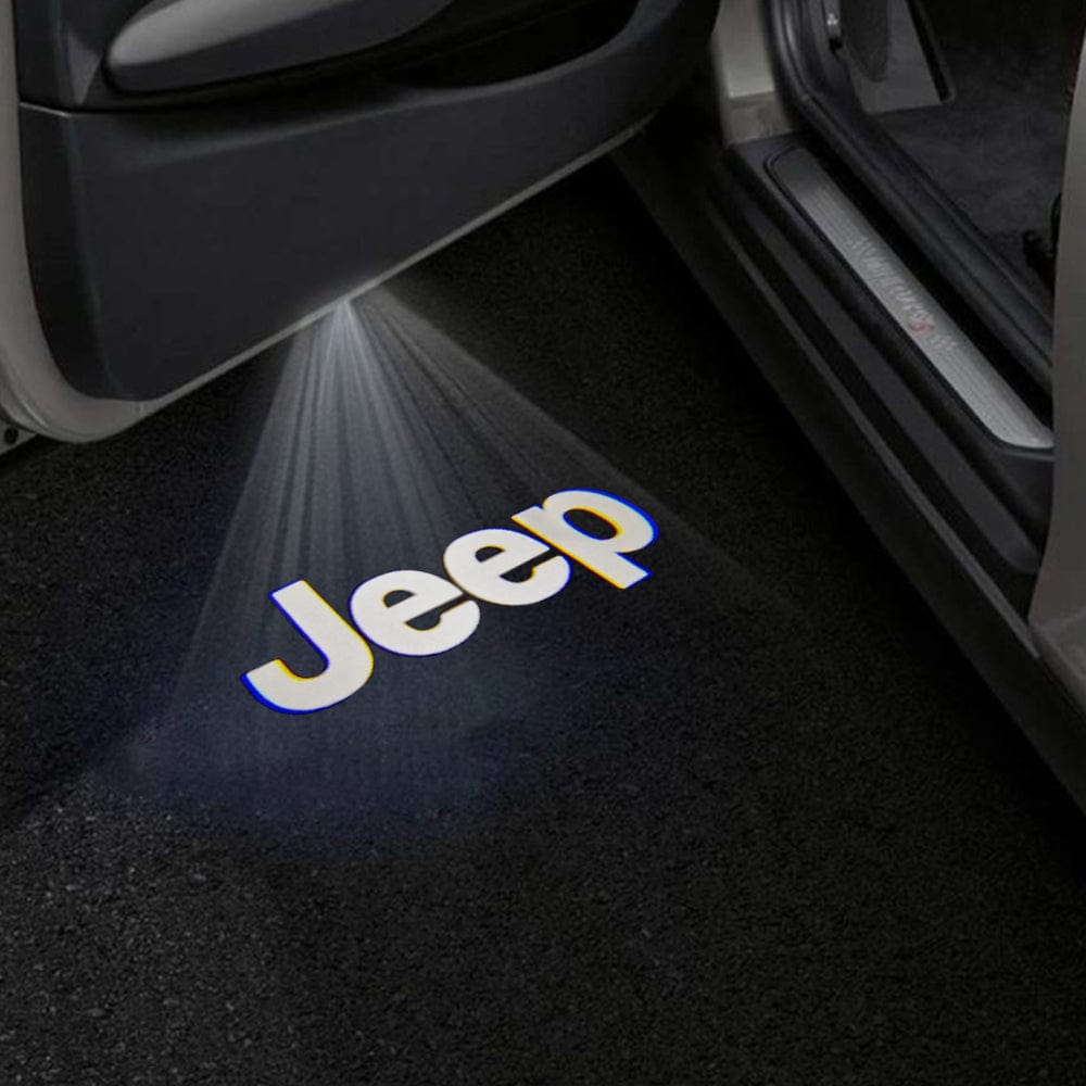 Jeep Cherokee Limited Premium Under Door Projector Puddle Lights Various Designs 2014–2023