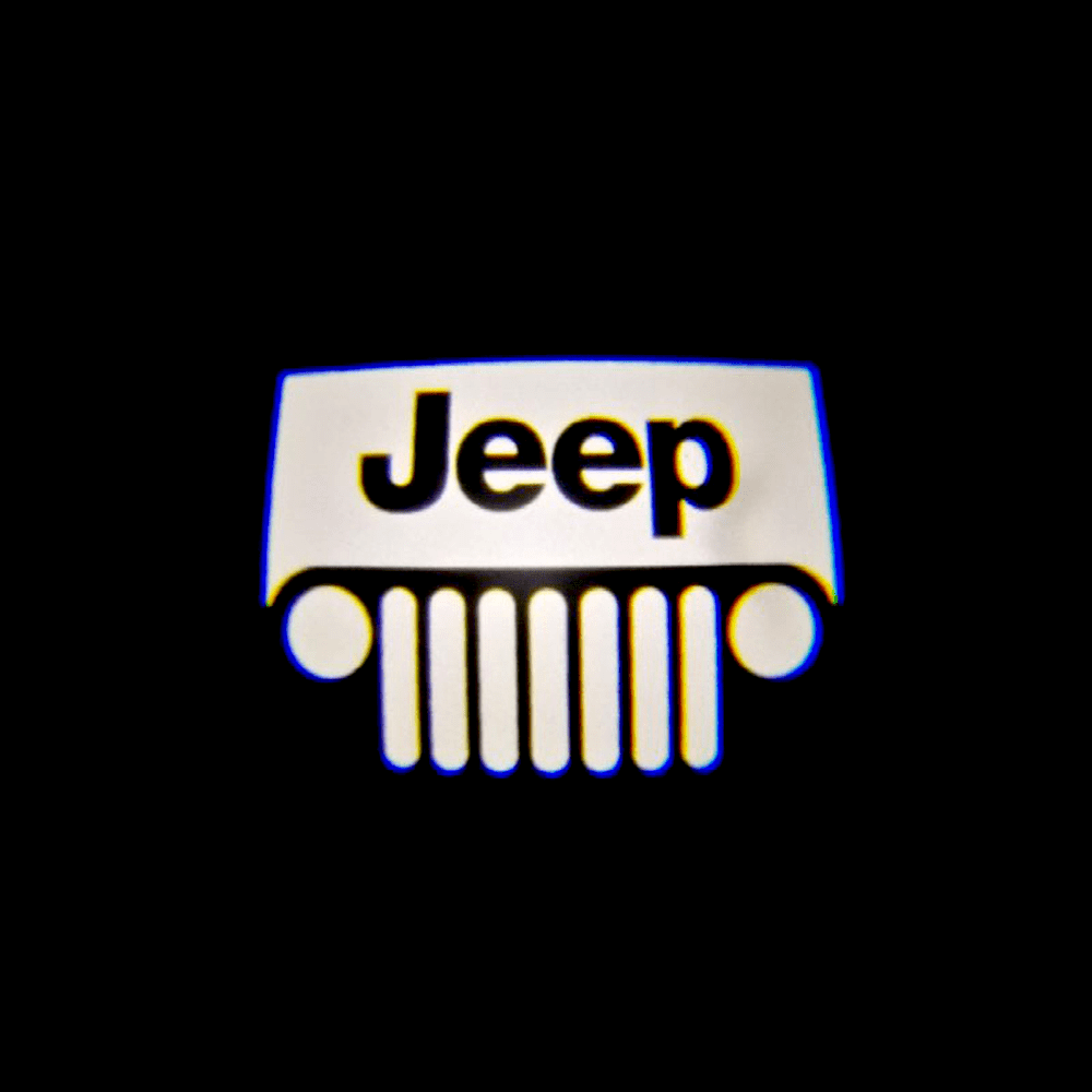 Jeep Cherokee Sport Premium Under Door Projector Puddle Lights Various Designs 2014–2018