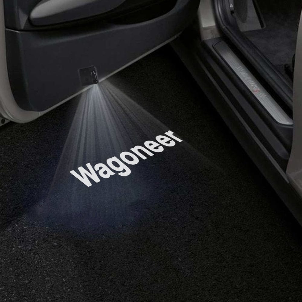 Jeep Wagoneer Door Stick On Puddle Lights Various Designs 2022-2026