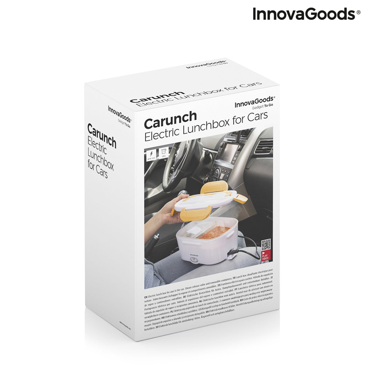 Electric Lunch Box for Cars Carunch InnovaGoods - Premium  from Rapidvehicles - Just $19.99! Shop now at Rapidvehicles