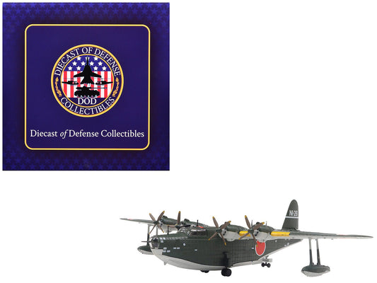 Kawanishi H8K2 "Emily" Aircraft "Imperial Japanese Navy Air Service" 1/144 Diecast Model by Diecast of Defense free shipping USA - Rapid Vehicles