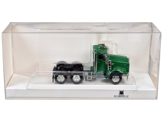 Kenworth T800 Day Cab Green 1/87 (HO) Scale Plastic Model Car by HO Logistics free shipping USA - Rapid Vehicles