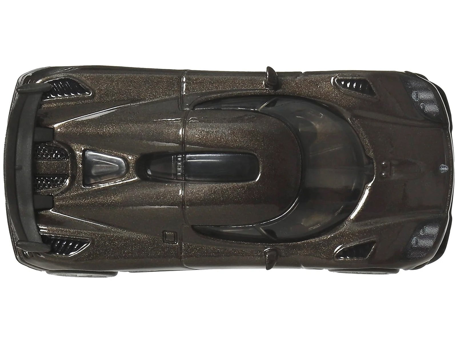 Koenigsegg CCXR Dark Gray Metallic "Fast Five" (2011) Movie "Fast & Furious" Series Diecast Model Car by Hot Wheels - Rapid Vehicles