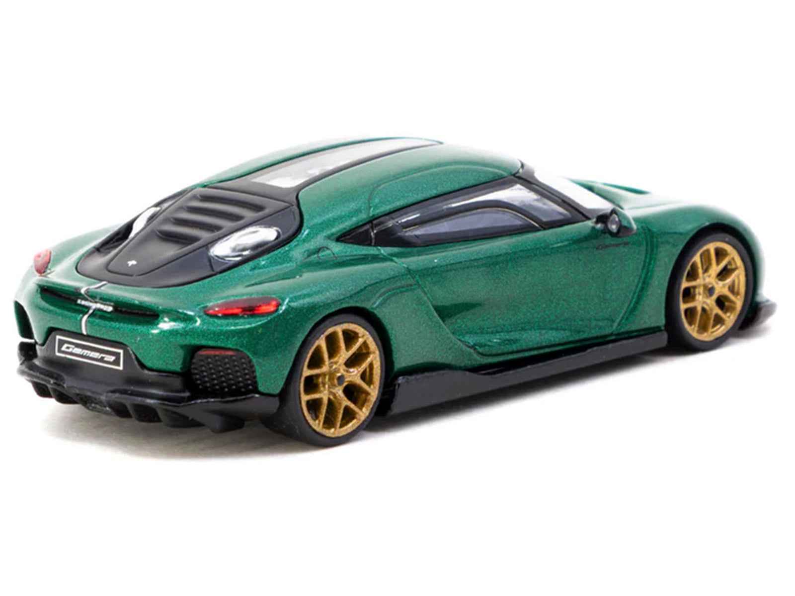 Koenigsegg Gemera Green Metallic "Global64" Series 1/64 Diecast Model by Tarmac Works - Rapid Vehicles