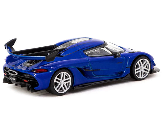Koenigsegg Jesko Attack Blue Metallic "Global64" Series 1/64 Diecast Model by Tarmac Works - Rapid Vehicles