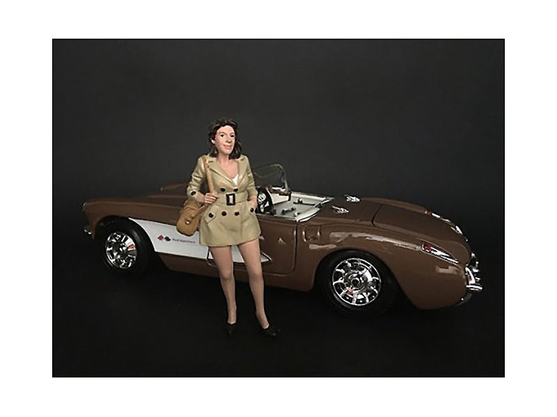 "Ladies Night" Betty Figurine for 1/18 Scale Models by American Diorama free shipping USA - Rapid Vehicles