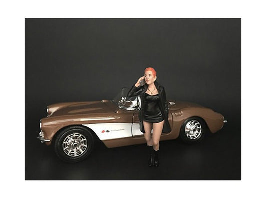 "Ladies Night" Gianna Figurine for 1/18 Scale Models by American Diorama free shipping USA - Rapid Vehicles
