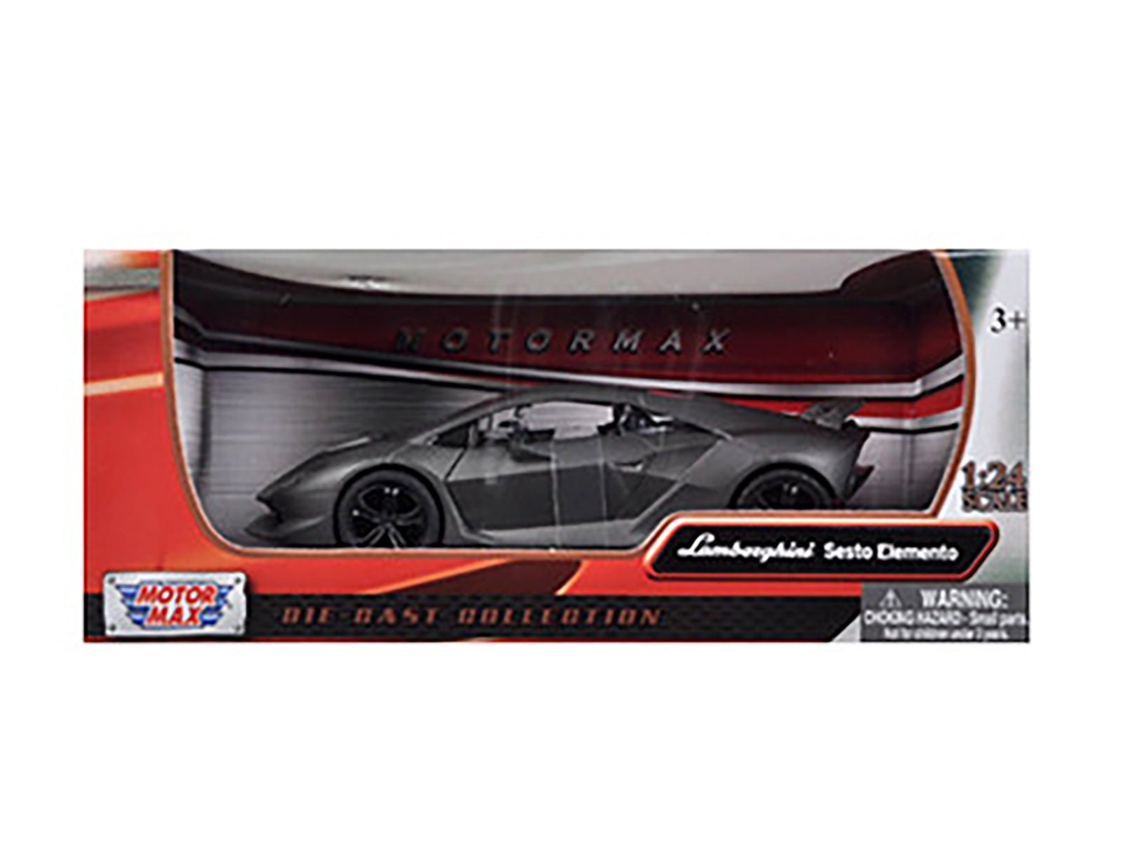 Lamborghini Sesto Elemento Carbon 1/24 Diecast Car Model by Motormax - Rapid Vehicles