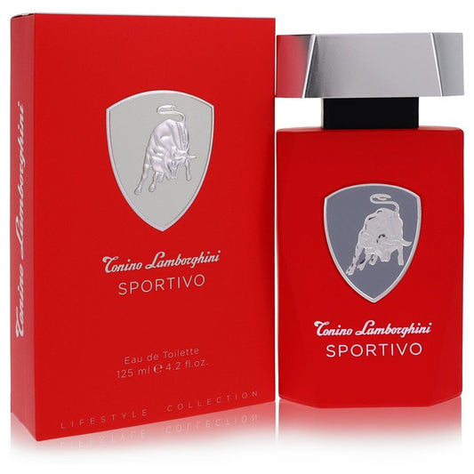 Lamborghini Sportivo by Tonino Lamborghini Eau De Toilette Spray 4.2 oz for Men - Rapid Vehicles