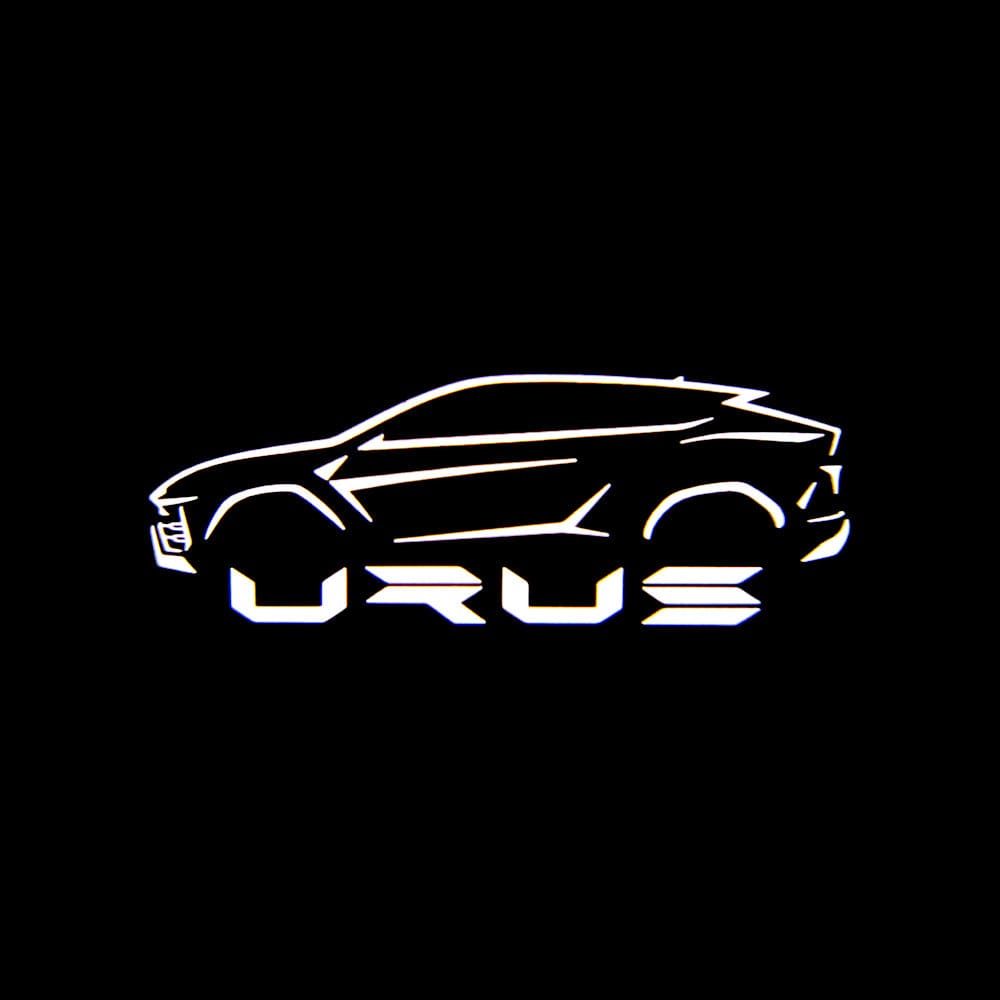 Lamborghini URUS Premium Door Puddle Lights Various Designs 2018-2026 - Rapid Vehicles