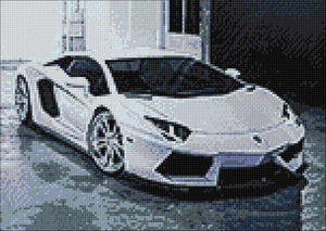 Lamborghini CS254 15.75 x 11.81 inches Diamond Painting Kit - Premium Stationery & Crafts from Byzantium Pontus - Just $24.99! Shop now at Rapidvehicles