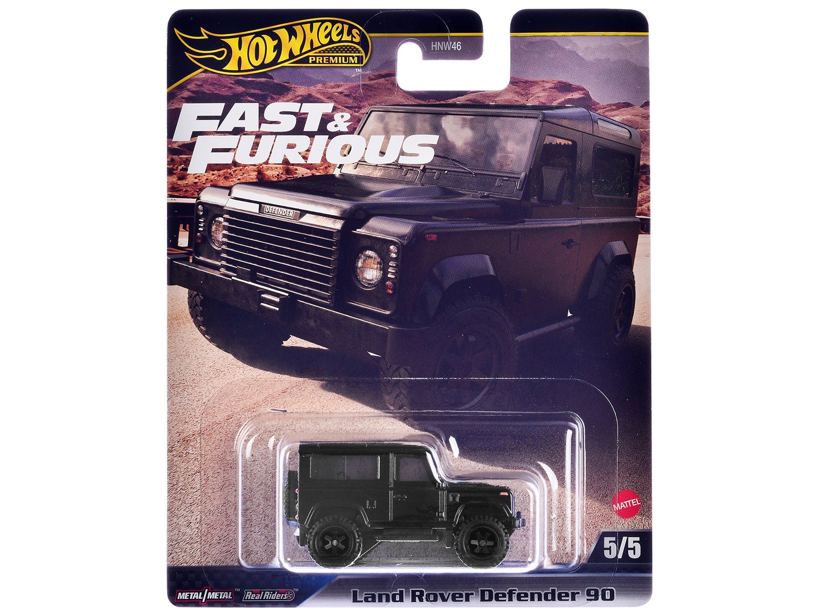 Land Rover Defender 90 Black "F9" (2021) Movie "Fast & Furious" Series Diecast Model Car by Hot Wheels free shipping USA - Rapid Vehicles