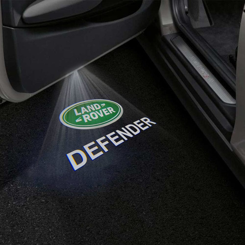 Range Rover Defender 110 Premium Door Puddle Lights Various Designs 2020-2026