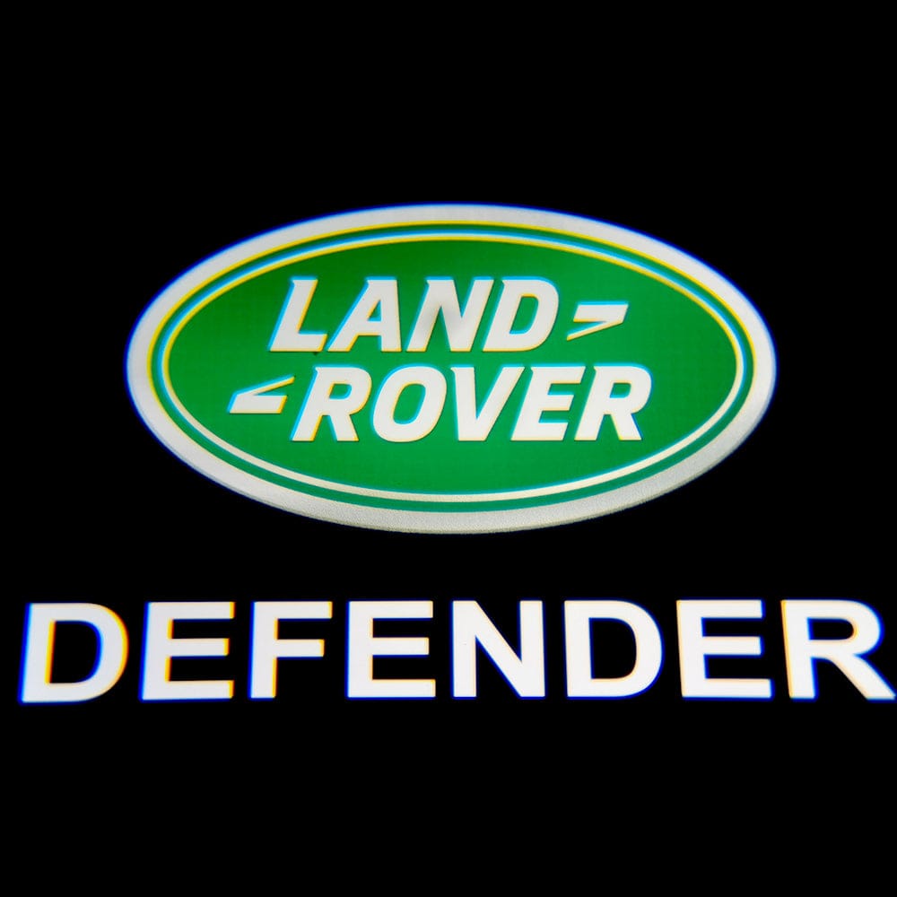 Range Rover Defender 110 Premium Door Puddle Lights Various Designs 2020-2026