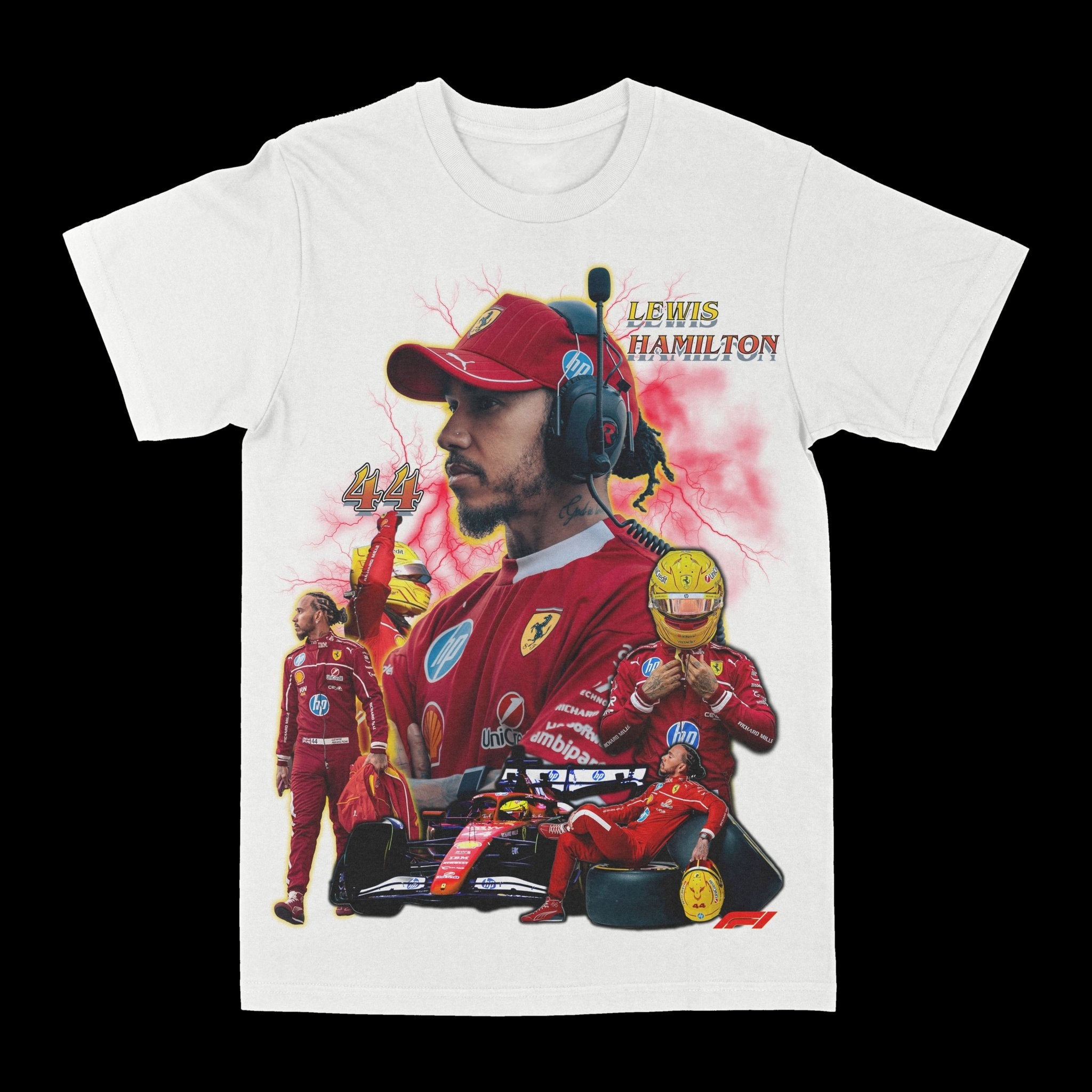 Lewis Hamilton "Ferrari" Graphic Tee - Rapid Vehicles