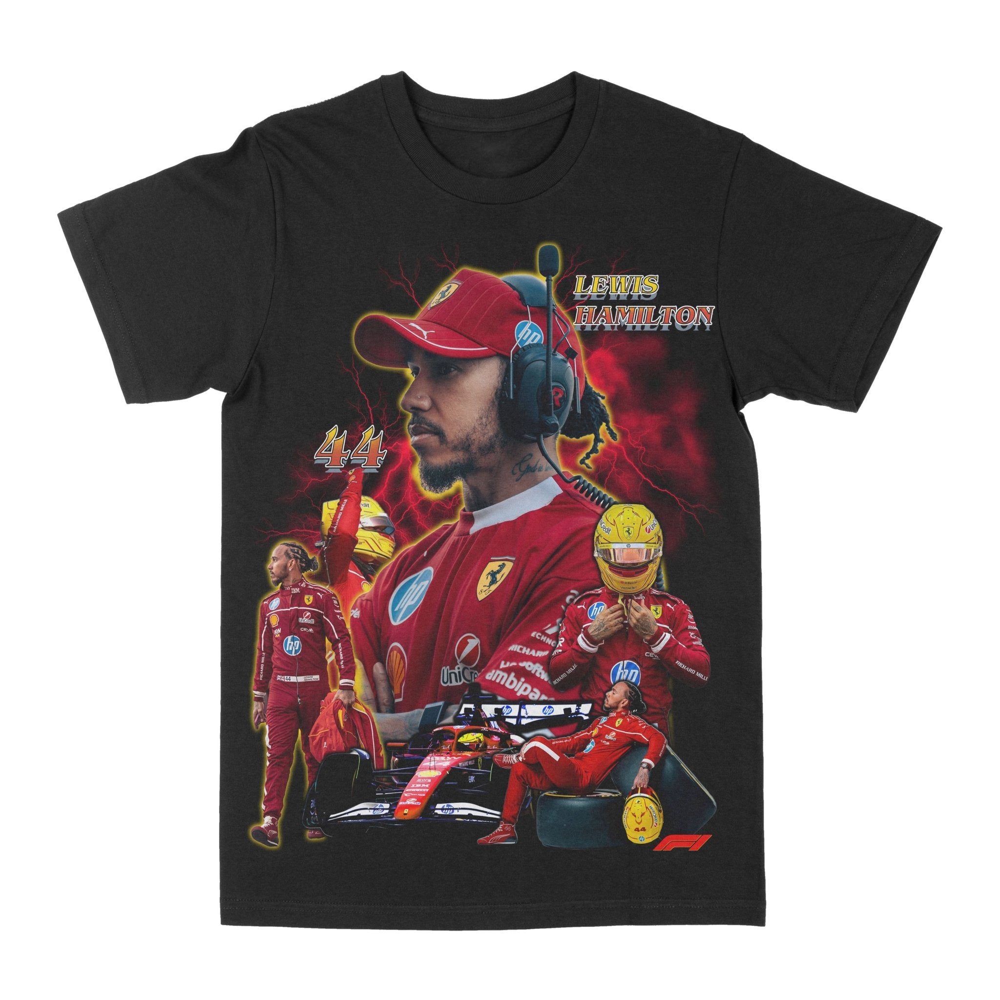 Lewis Hamilton "Ferrari" Graphic Tee - Rapid Vehicles
