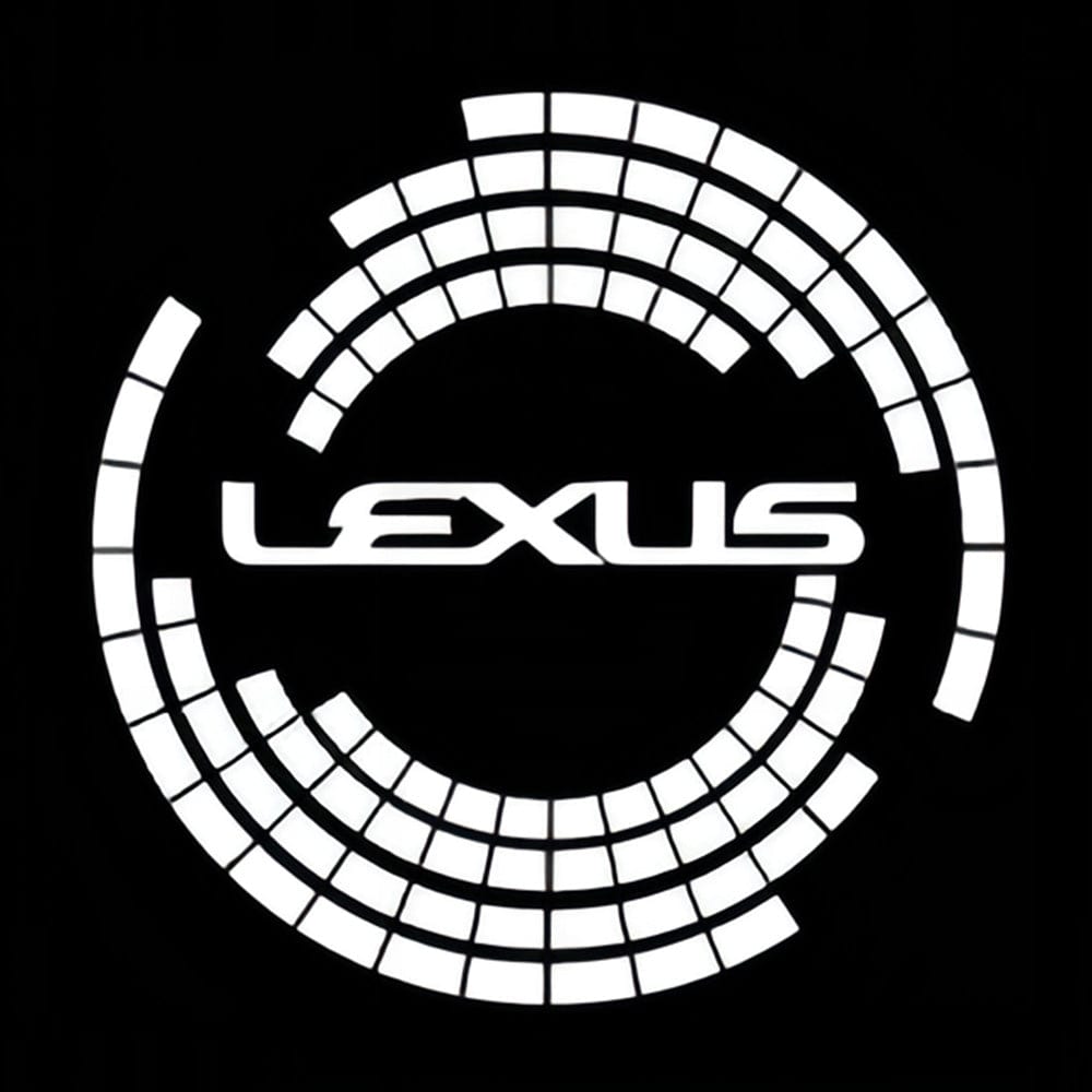 Lexus LX 4th Gen Premium Door Puddle Lights Various Designs 2026