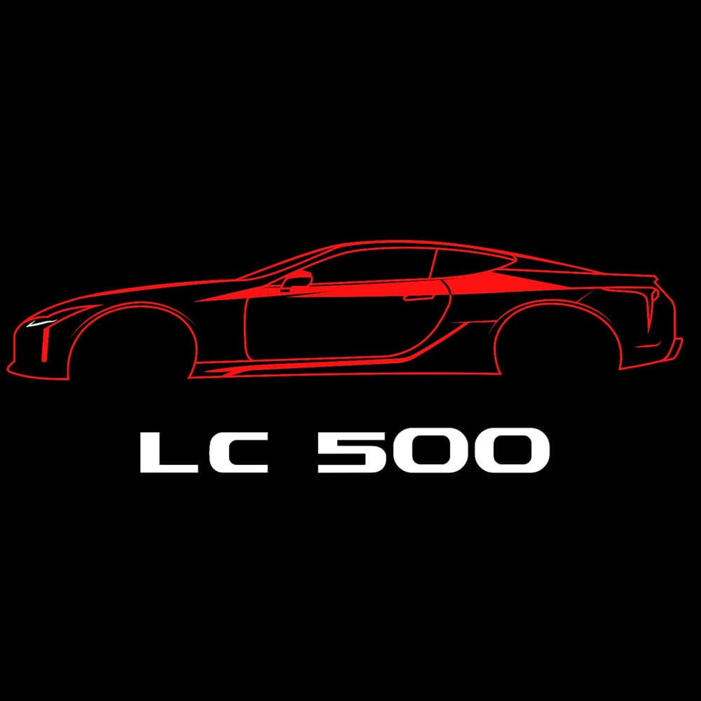 Lexus LC Premium Door Puddle Lights Various Designs 2026