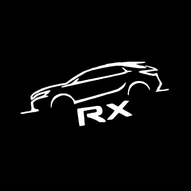 Lexus RX 5th Gen Premium Door Puddle Lights Various Designs 2023-2025