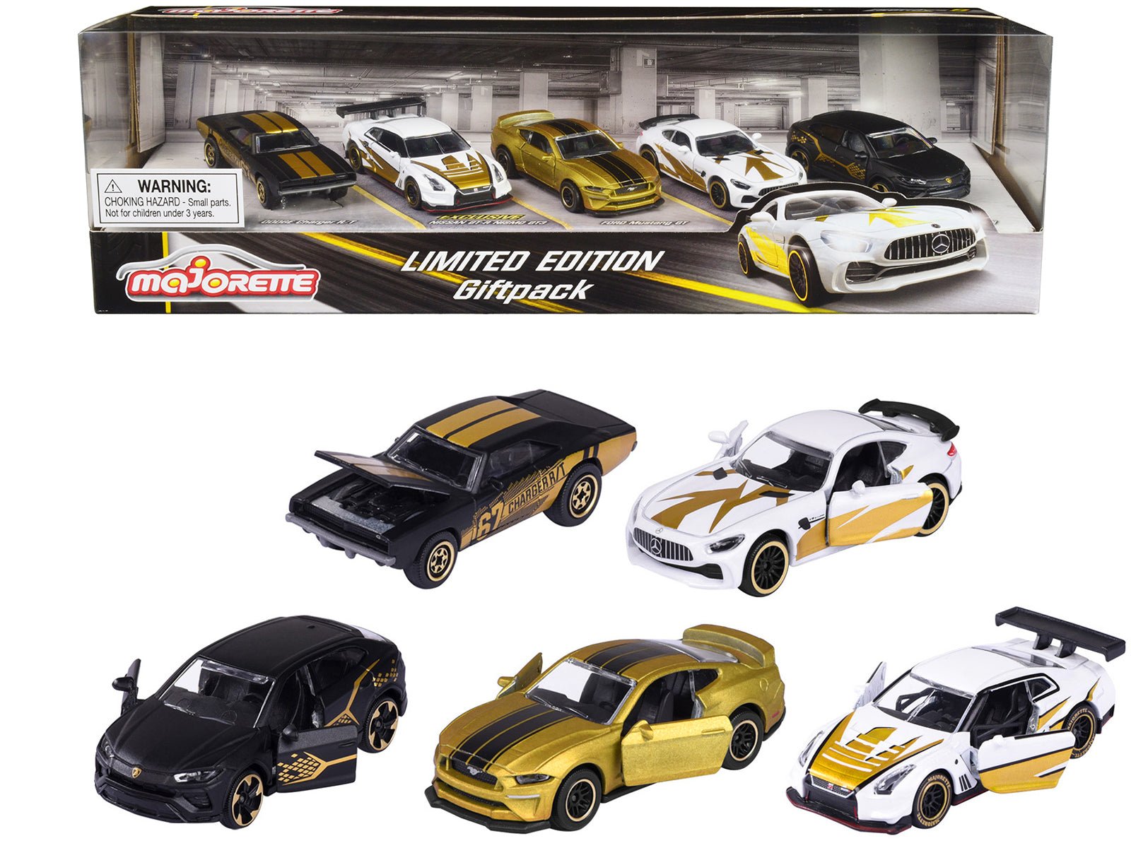 Limited Edition Giftpack "Series 9" 5 Piece Set 1/64 Diecast Model Cars by Majorette free shipping USA - Rapid Vehicles