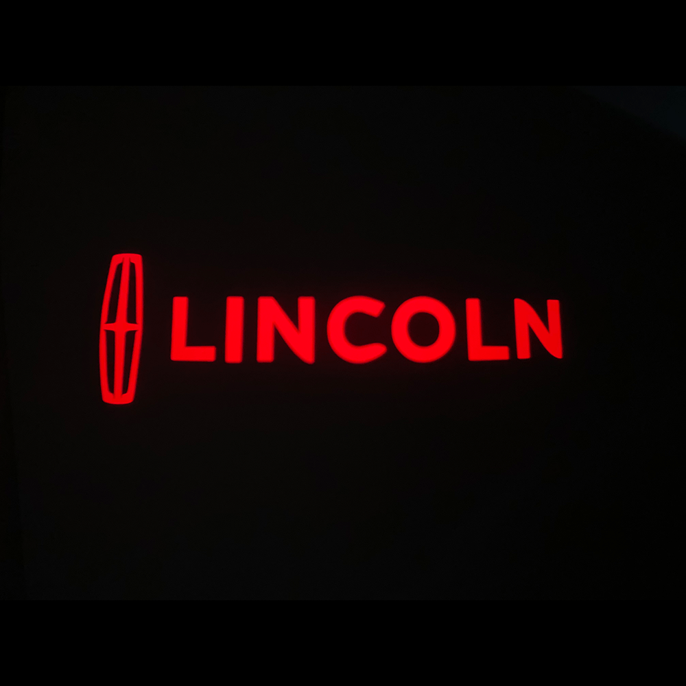 Lincoln 1st Gen Mark LT Premium Side Wing Mirror Puddle Lights Various Designs 2006-2008