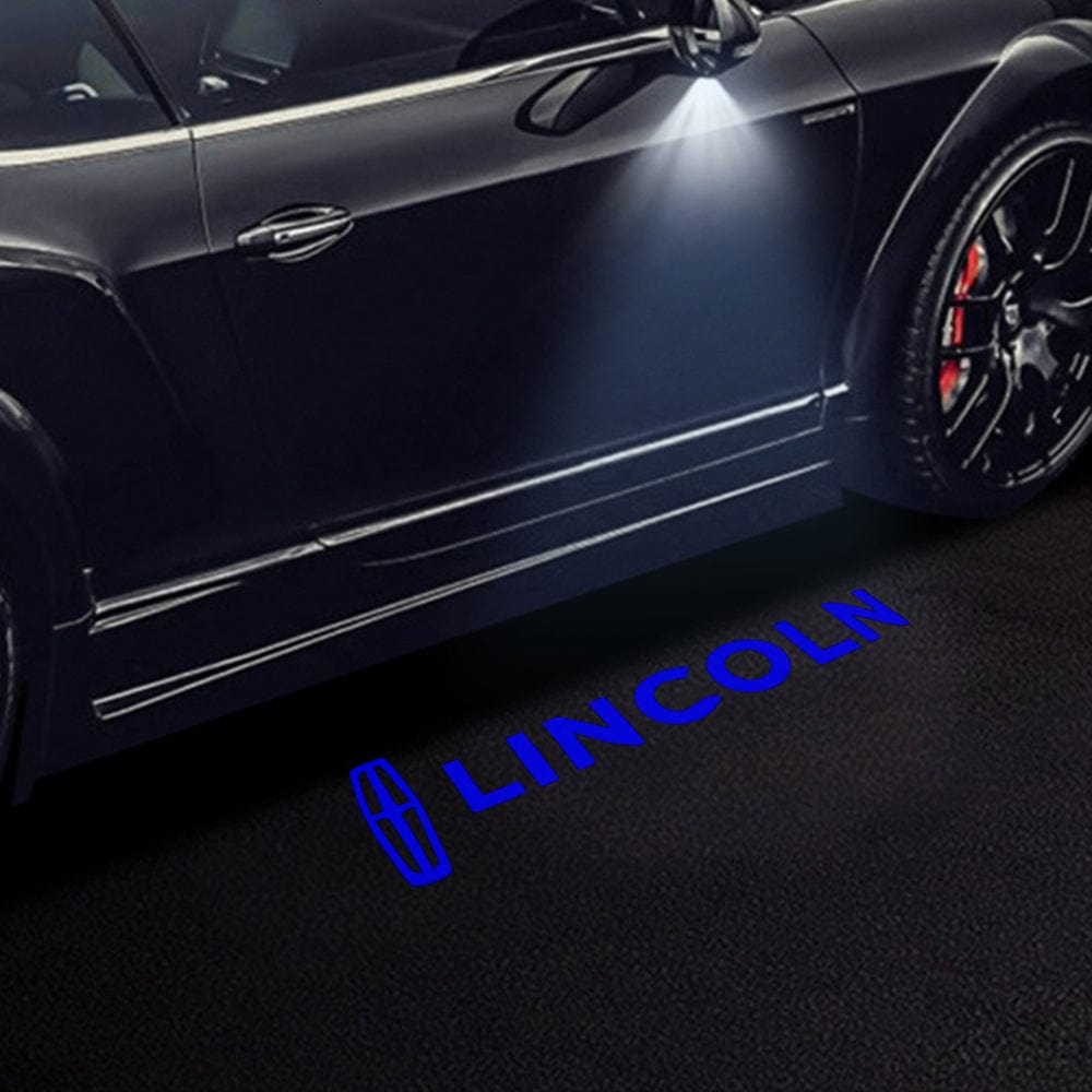 Lincoln MKS 1st Gen D385 Premium Side Wing Mirror Puddle Lights Various Designs 2009-2013