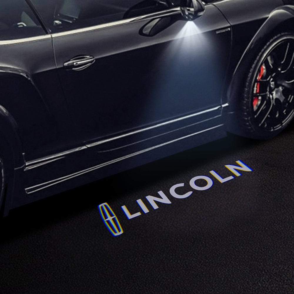 Lincoln MKS 1st Gen D385 Premium Side Wing Mirror Puddle Lights Various Designs 2009-2013