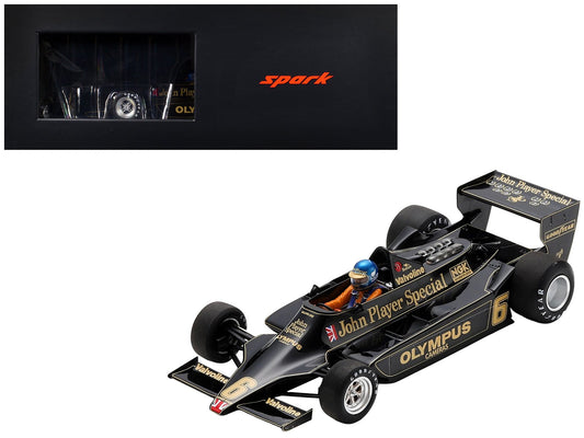 Lotus 79 6 Ronnie Peterson "John Player Team Lotus" Winner Formula One F1 "Austrian GP" (1978) with Acrylic Display Case 1/18 Model Car by Spark free shipping USA - Rapid Vehicles