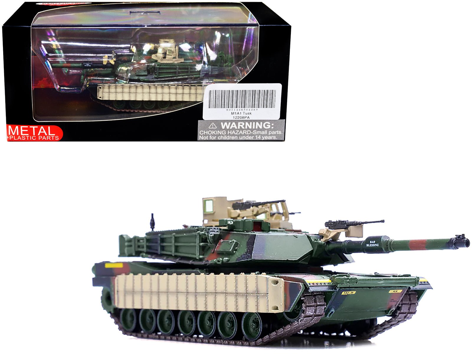 M1A1 TUSK Main Battle Tank "U.S.A. 1st Battalion 35th Armor Regiment" 1/72 Diecast Model by Panzerkampf free shipping USA - Rapid Vehicles