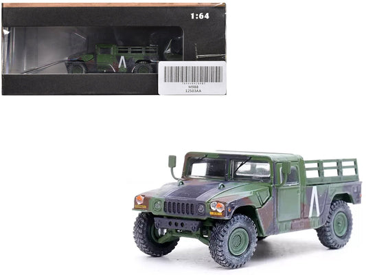 M998 HMMWV "8th Battalion 4th Air Defense Regiment 101st Airborne Division Gulf War" (1991) United States Army "Military Miniature" Series 1/64 Diecast Model by Panzerkampf free shipping USA - Rapid Vehicles