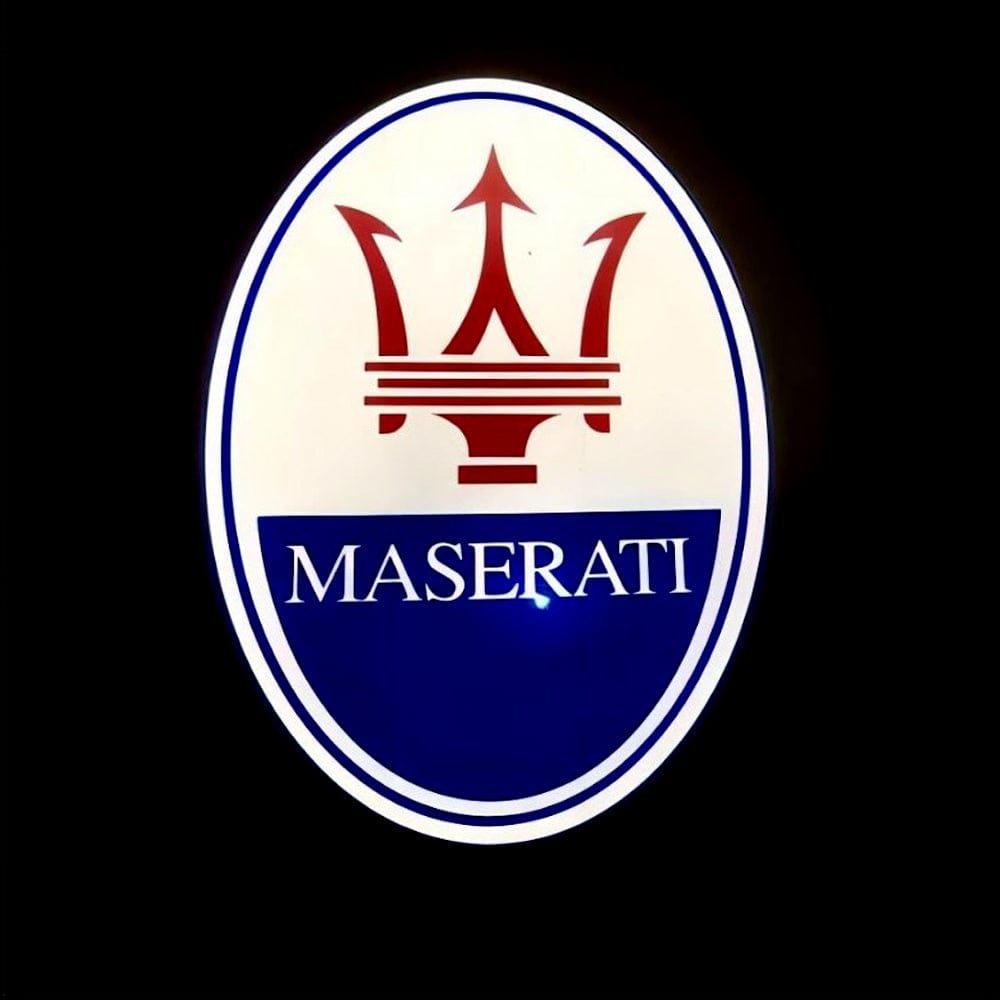 Maserati GranTurismo Premium Door Puddle Lights Various Designs 2007–2019