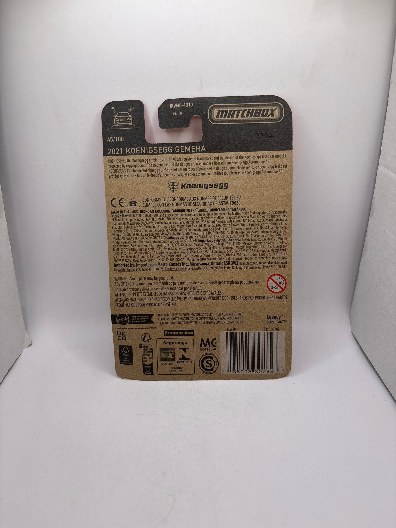 Matchbox 2021 Koenigsegg Gemera Diecast - Rapid Vehicles