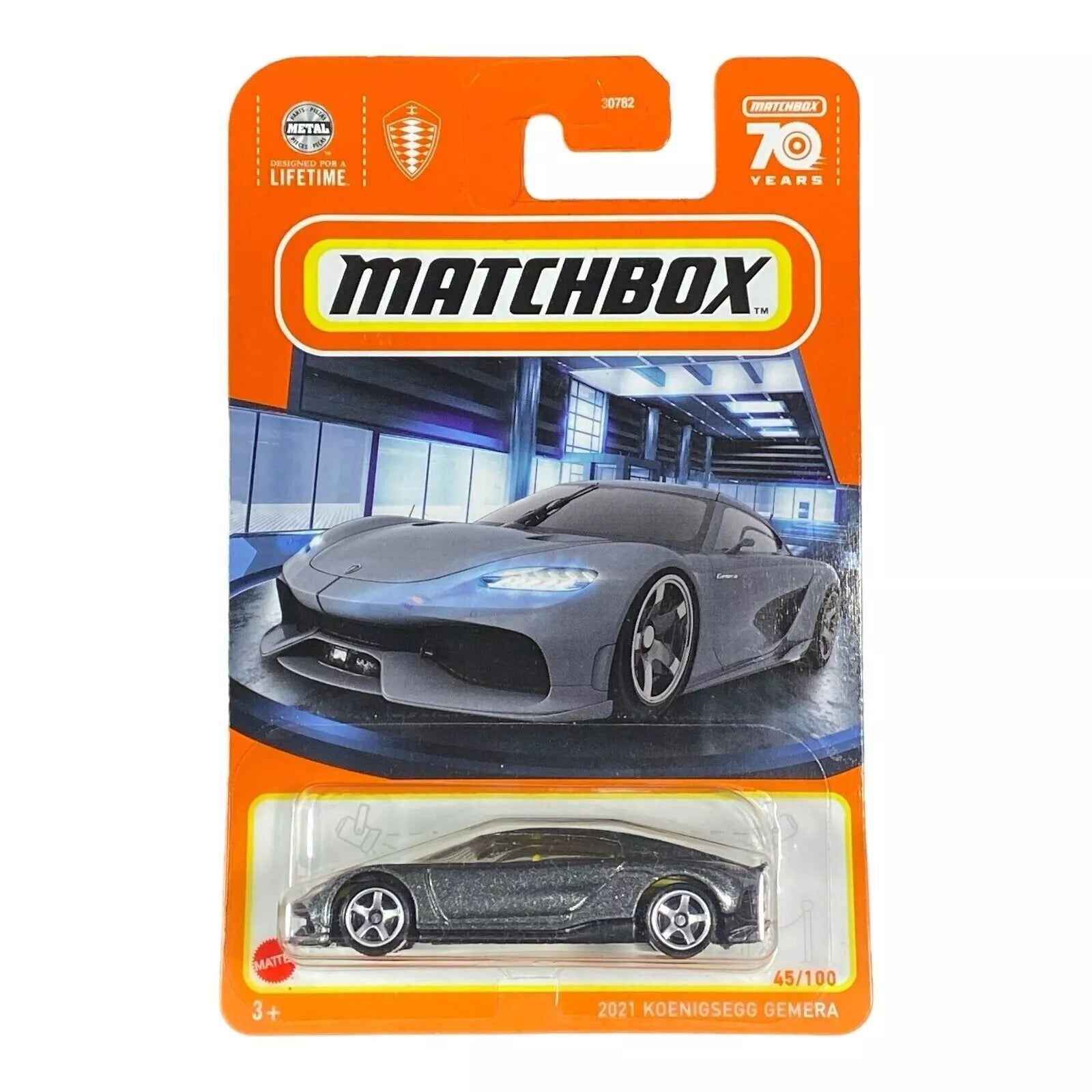 Matchbox 2021 Koenigsegg Gemera - Matchbox 70 Years Series 45/100 - Rapid Vehicles