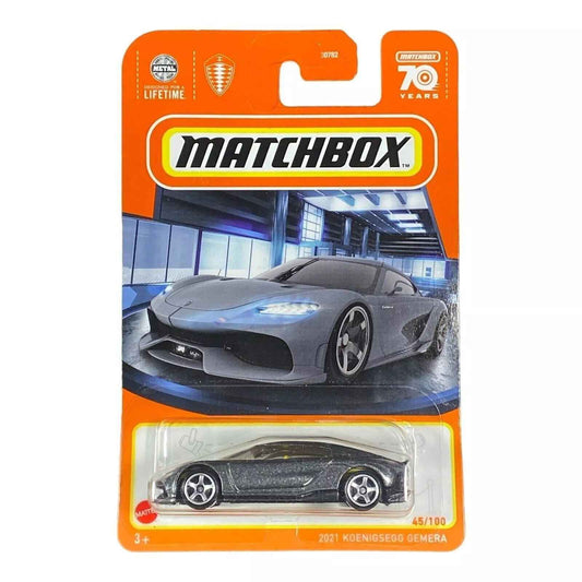 Matchbox 2021 Koenigsegg Gemera - Matchbox 70 Years Series 45/100 - Rapid Vehicles