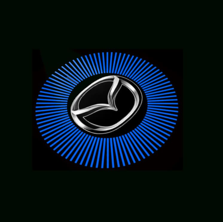 Mazda CX-30 Door Stick On Puddle Lights Various Designs 2020-2026