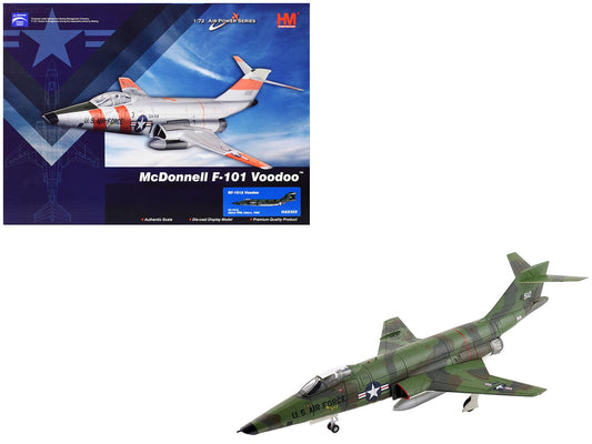 McDonnell RF - 101A Voodoo Fighter Aircraft "54 - 1512 363rd Tactical Reconnaissance Wing Udorn Royal Thai Air Force Base" (1965) United States Air Force "Air Power Series" 1/72 Diecast Model by Hobby Master free shipping USA - Rapid Vehicles