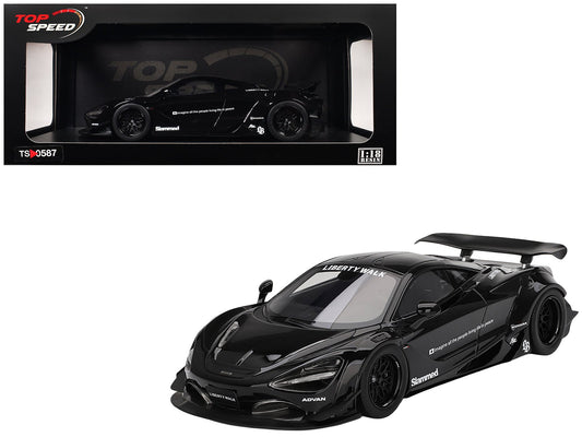 McLaren 720S "LB - Works" Black "Tokyo Auto Salon 2024" 1/18 Model Car by Top Speed free shipping USA - Rapid Vehicles