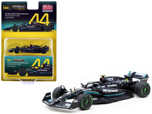 Mercedes - AMG F1 W14 E Performance 44 Lewis Hamilton Formula One F1 "Monaco GP" (2023) "Global64" Series 1/64 Diecast Model by Tarmac Works free shipping USA - Rapid Vehicles